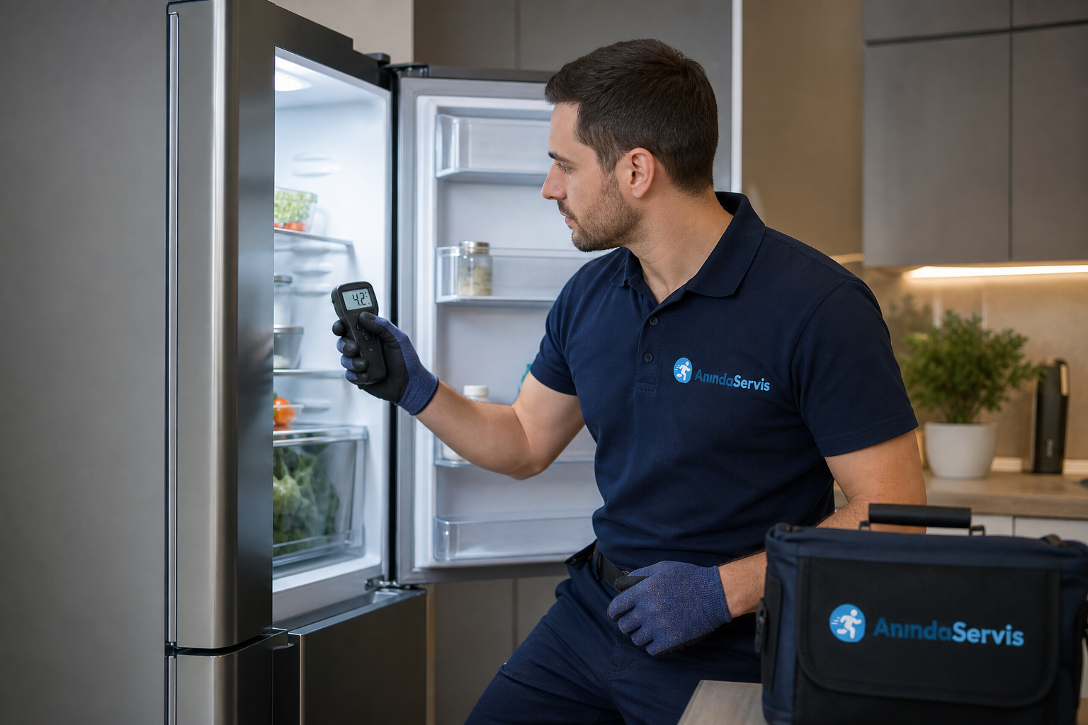 Anında Servis buzdolabı kontrolü - İzmir Samsung Buzdolabı Servisi